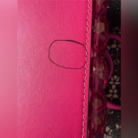 Kate Spade Sam Icon Candy Beaded Satin Small Tote Bag - Picture 16 of 16